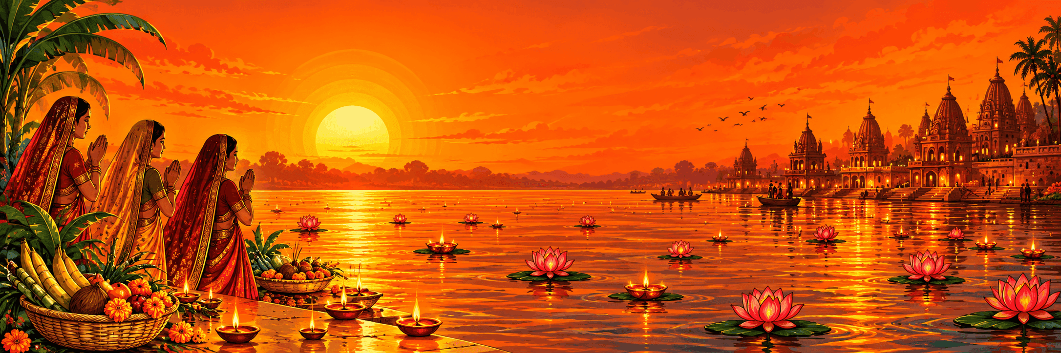 Chhath Puja Sunset Arghya